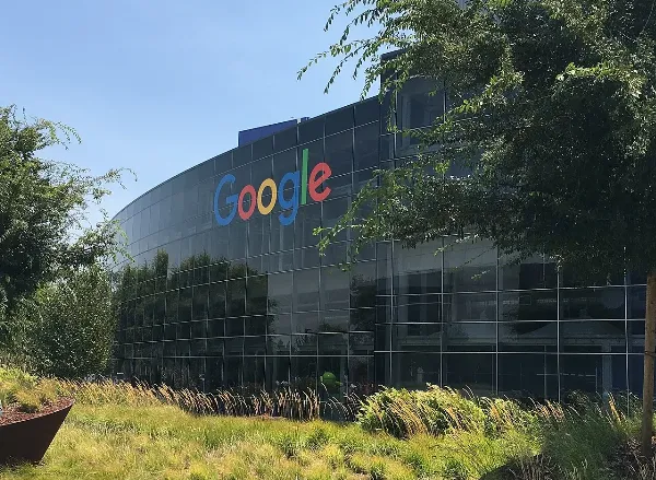 A building on Google's campus in Mountain View, California