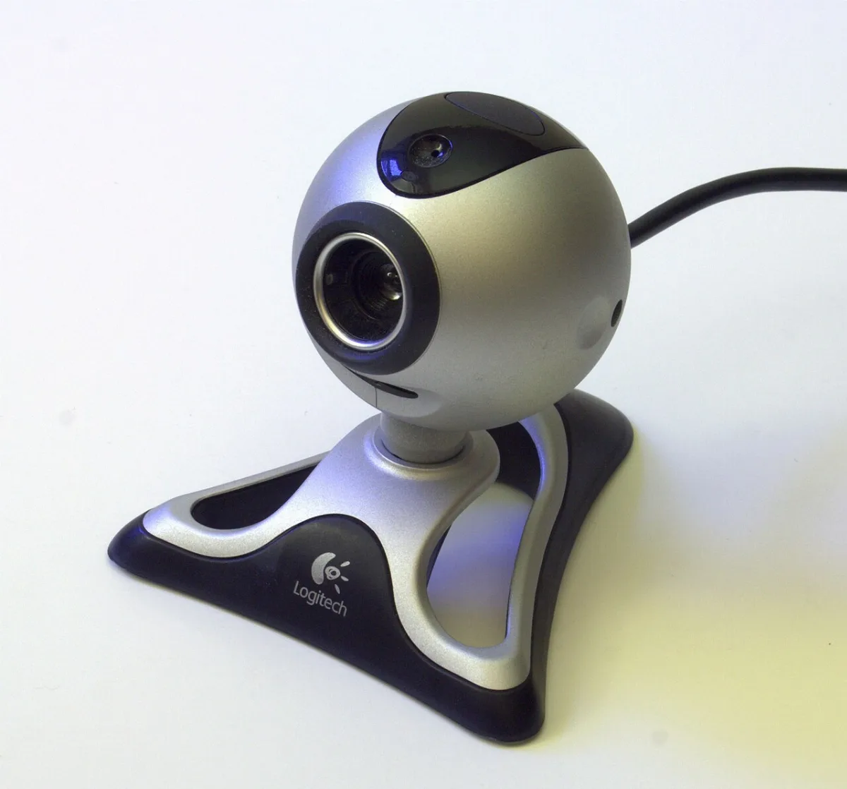 A Logitech webcam from the 2000s