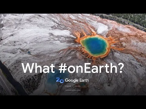 Video: Celebrating 20 years of Google Earth